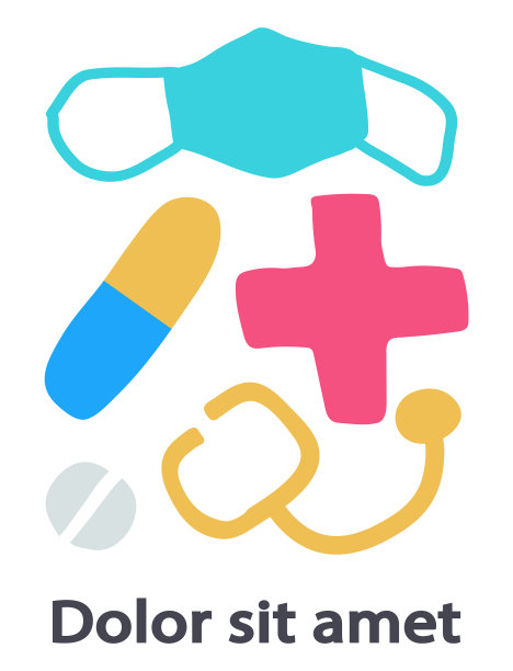 集手写装饰设计元素手图片下载