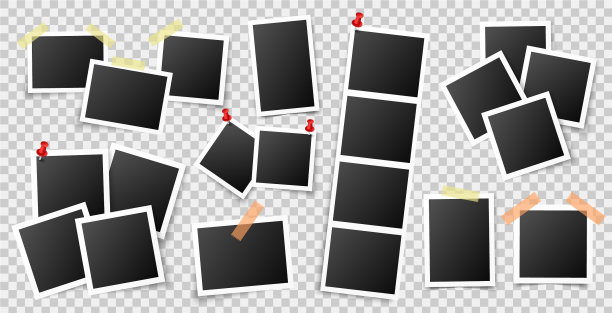 相框照片墙上剪贴簿相册图片下载