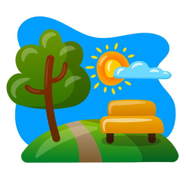 夏天的公园图片下载