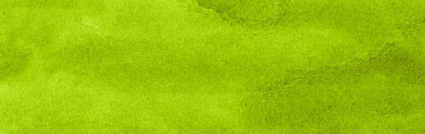 充满活力的绿色水彩背景。纸上的石灰纹理。网站，明信片，海报的模板。图片下载