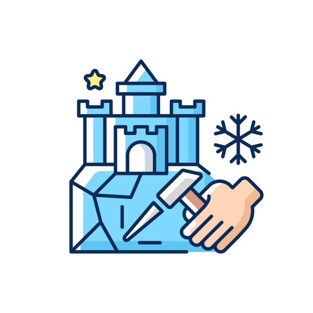 冰雕RGB颜色图标图片下载