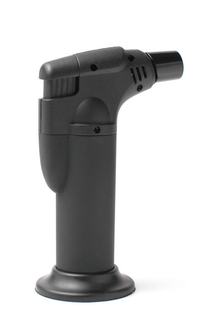 燃气灶酒吧和厨房在一个白色背景特写，复制空间，孤立。图片下载