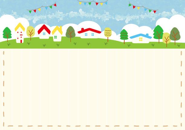 房屋、树木、村镇景观及复制空间图片下载