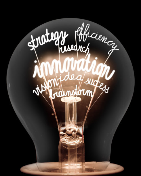 创新理念灯泡图片下载