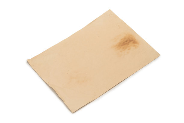 旧皱巴巴的米色纸背景。图片下载