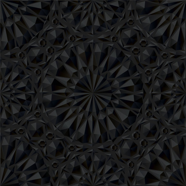 股票黑色多边形挤压模式图片下载