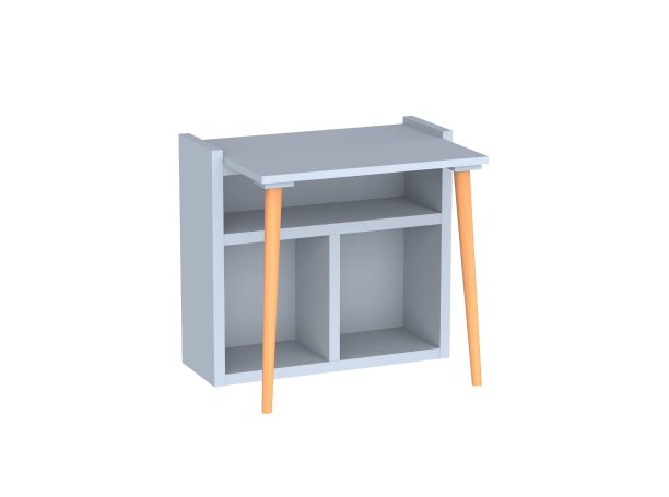 渲染三维橱柜，边板，咖啡桌家具图片下载