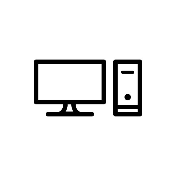 个人电脑图标标识插图设计图片下载