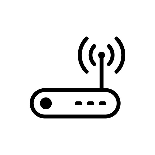 路由器图标logo插图设计图片下载