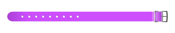 矢量紫或紫硅防水腕带或腕带与关闭手表机制。手控门禁适用于体育、游泳池、水上乐园和识别隔离。图片下载