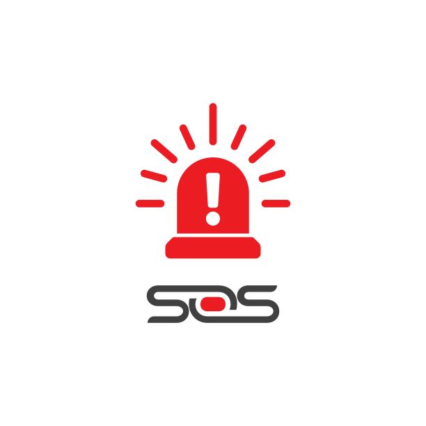 SOS矢量图标设计插图图片下载