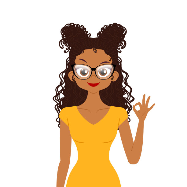 年轻女性性格图片下载