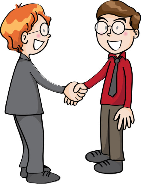 男人握手图片下载