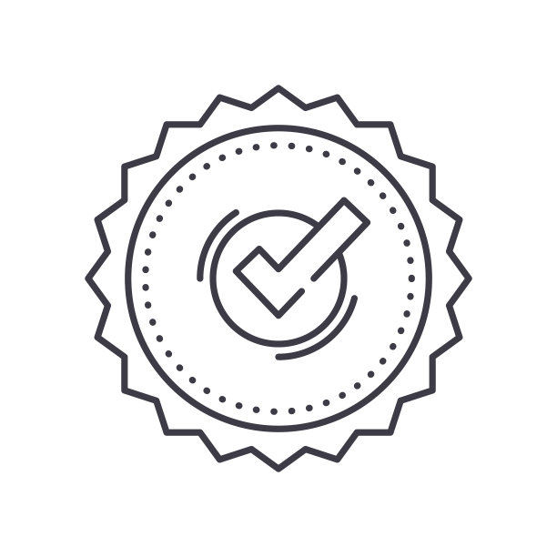 高级服务图像图标，线性孤立的插图，细线矢量，网页设计标志，轮廓概念符号与可编辑的白色背景上的描边。图片下载