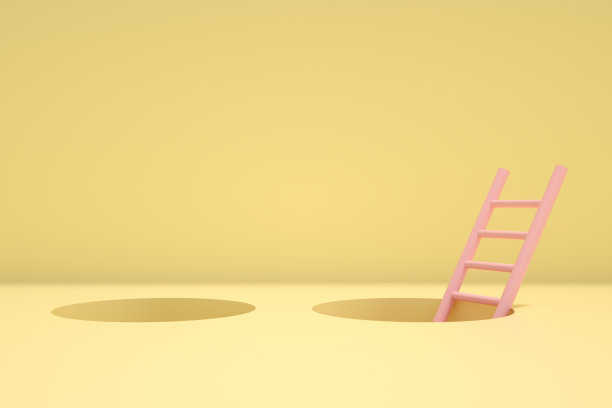 通往出口的梯子图片下载