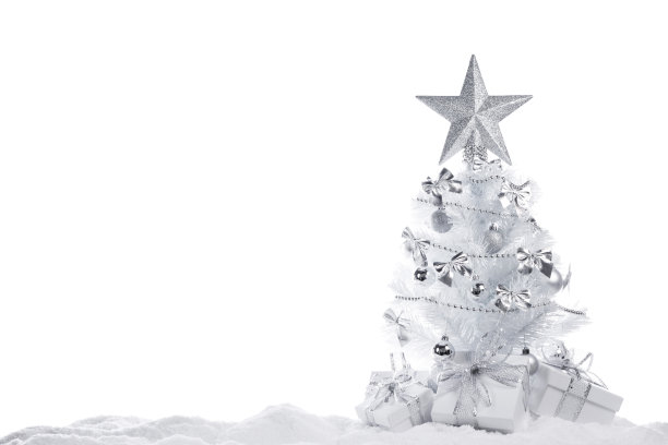 圣诞树和礼物图片下载