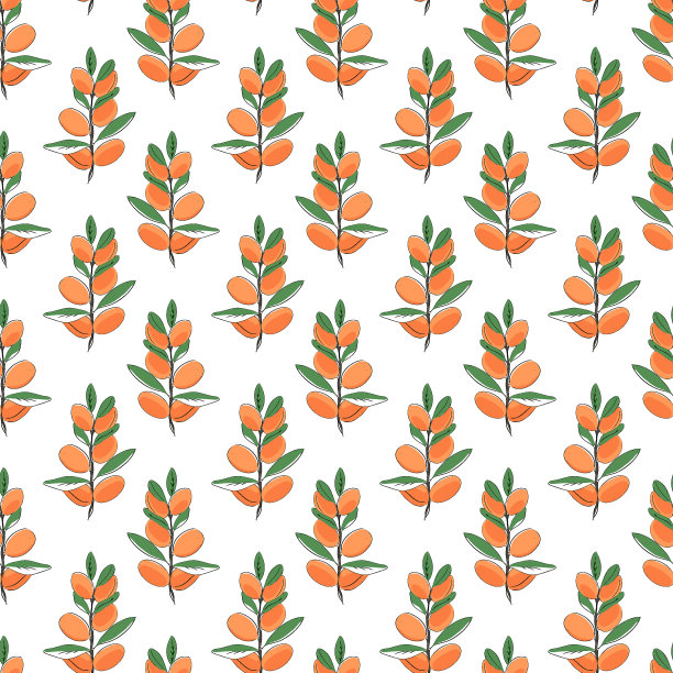 无缝模式的坚果。背景矢量插图。图片下载