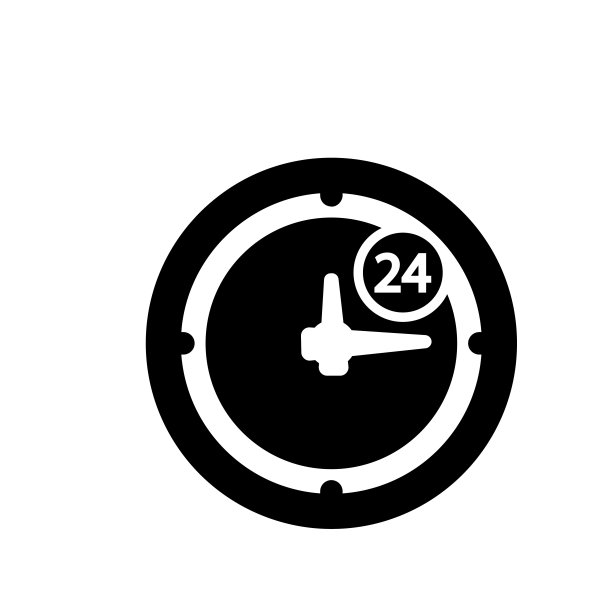 钟表图标(矢量图)图片下载