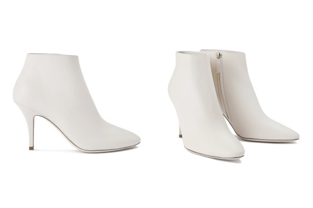 秋季女靴白色图片下载