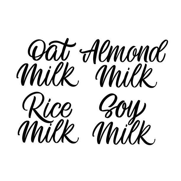 手有学问的。植物牛奶。这是冬天。完美的设计贺卡，海报，t恤，横幅，打印邀请。图片下载