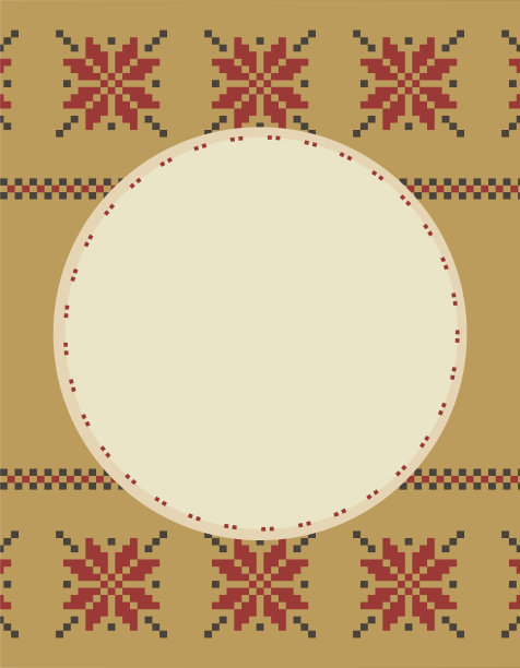 圣诞季节帧向量背景图片下载