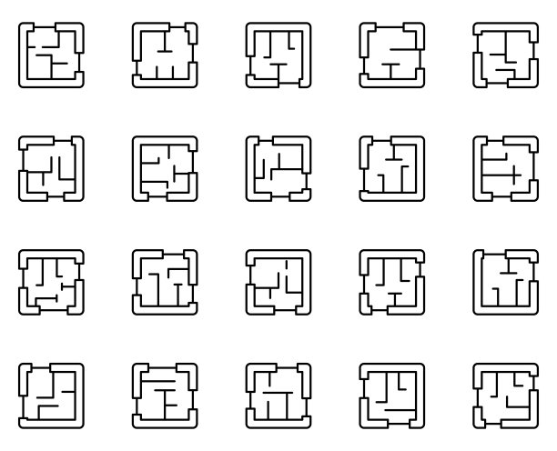 蓝图设置线图标图片下载