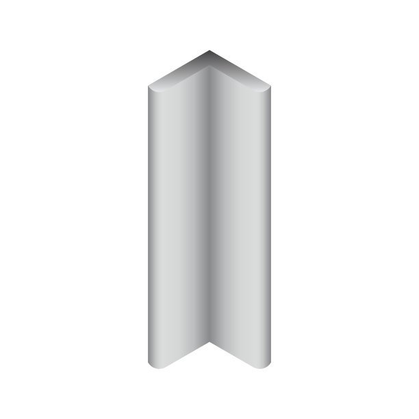 白色背景上的钢或铁制品矢量图标设计图片下载