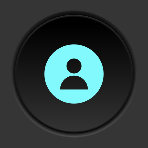 圆形按钮图标，头像，配置文件。按钮横幅圆形，徽章界面应用说明图片下载