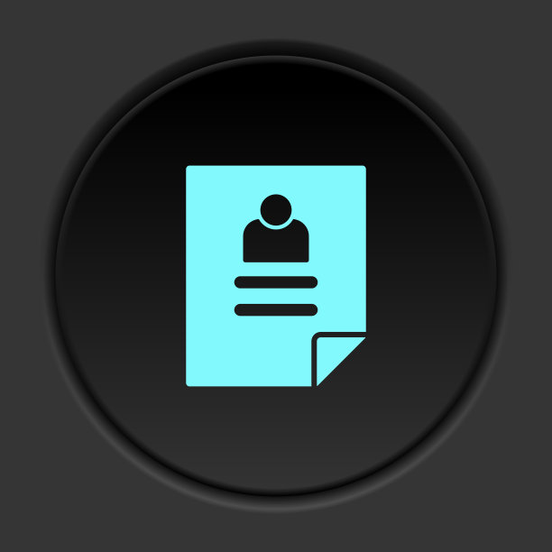 圆形按钮图标，课程设置。按钮横幅圆形，徽章界面的应用说明图片下载