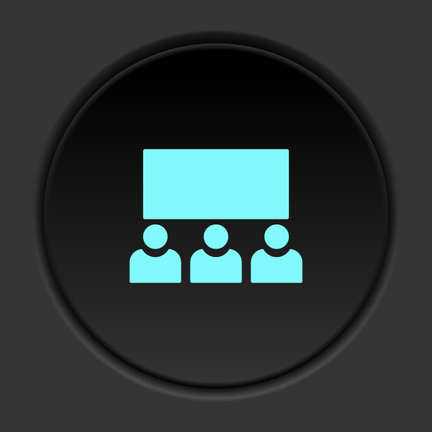 圆形按钮图标，电影，头像，用户。按钮横幅圆形，徽章界面的应用说明图片下载