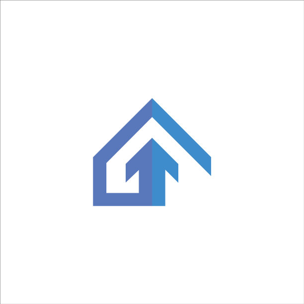 首字母gf或fg标志设计模板图片下载