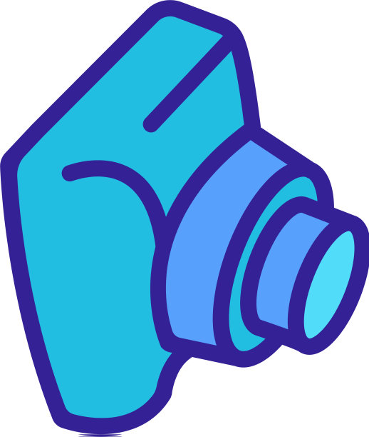 自拍相机图标轮廓图片下载