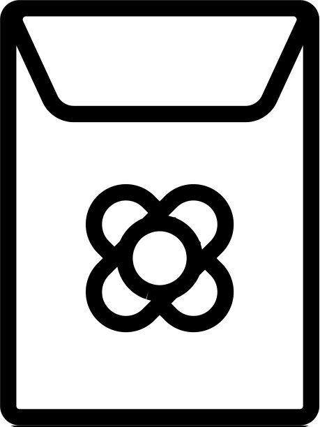 油菜籽纸包装图标轮廓图片下载