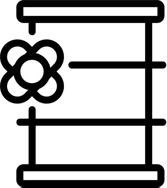 油菜籽桶图标轮廓图片下载