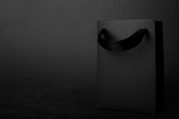 黑色星期五纸袋图片下载