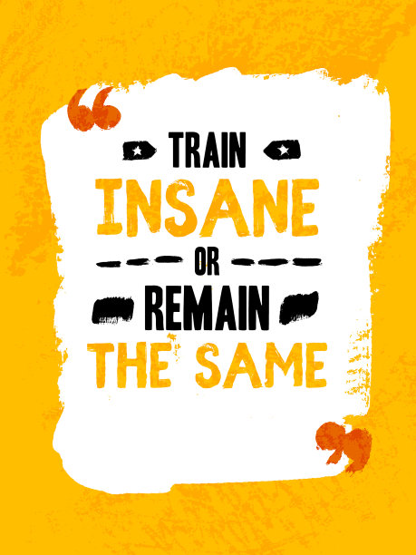 健身房激发创意动机引用模板图片下载