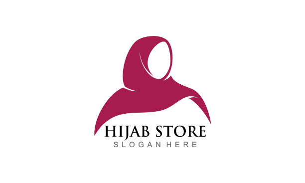 有头巾标志的穆斯林妇女图片下载