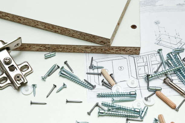 家具配件的背景。图片下载