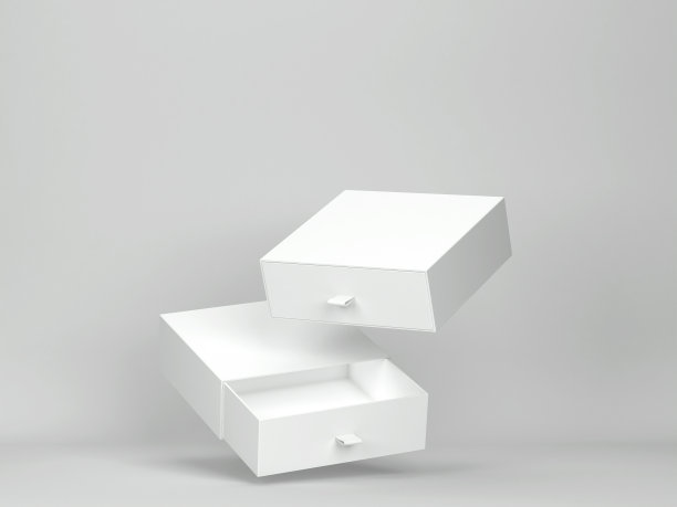 空白抽屉盒模型图片下载