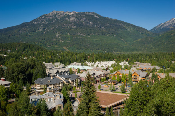 夏天的惠斯勒村图片下载