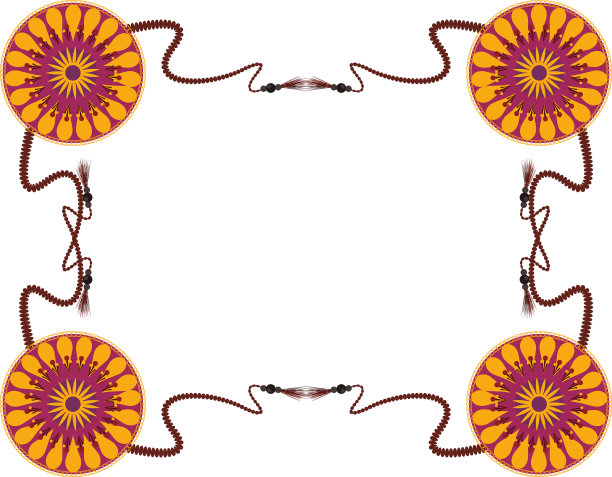 民族曼陀罗indu风格方框图片下载