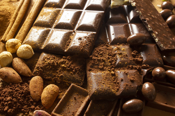 巧克力牛奶。工作室拍摄。背景,纹理。图片下载