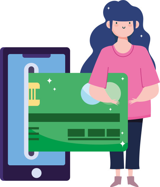 网上支付女人银行卡信用卡的钱图片下载