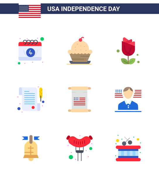 美国独立日快乐图片下载