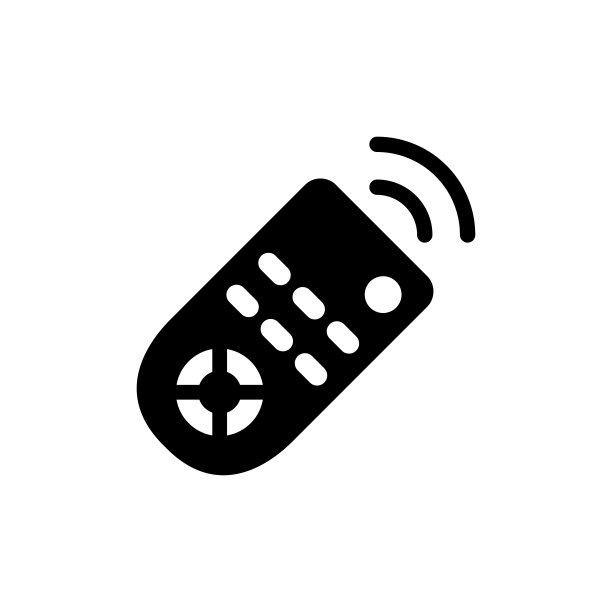 远程图标标志插图设计图片下载