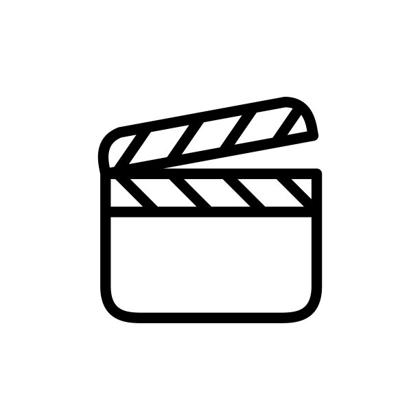 场记板图标logo设计图片下载
