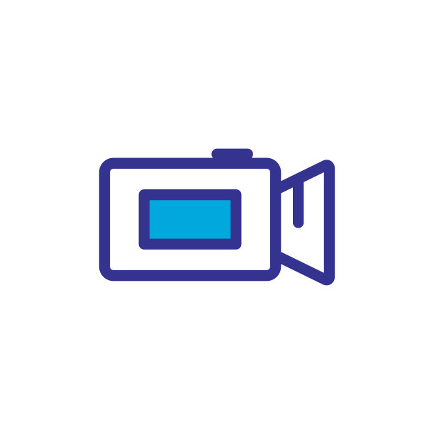 摄像机图标logo插图设计图片下载