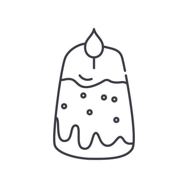 库利希图标，线性隔离插图，细线矢量，网页设计标志，轮廓概念符号与可编辑笔画在白色背景。图片下载