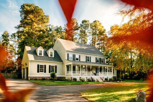 殖民风格的房子图片下载