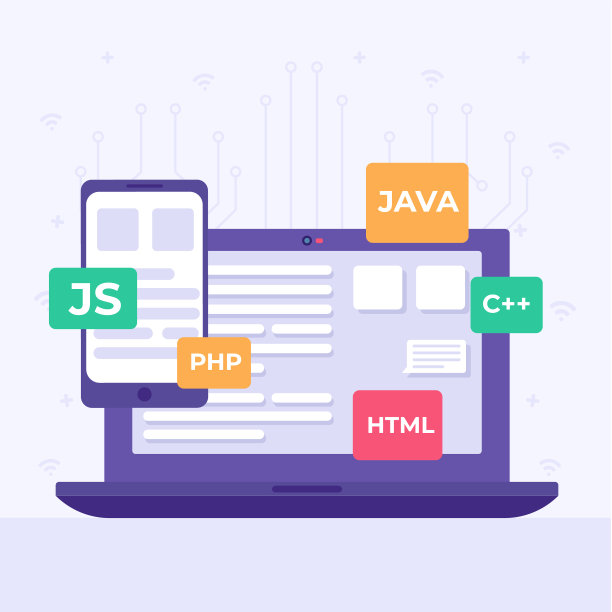 应用开发插图插图向量图片下载